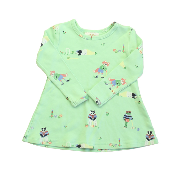 Bella Bliss Other - Bella Bliss Girls Green Fox Dress size: 12-18 Months